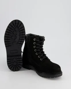 12846 Stiefeletten in Schwarz