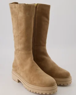 Stiefelette Stiefel in Beige