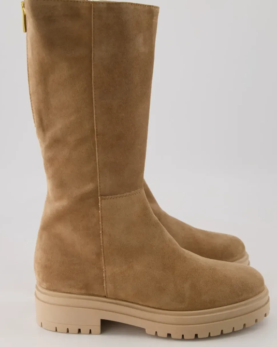 Stiefelette Stiefel in Beige
