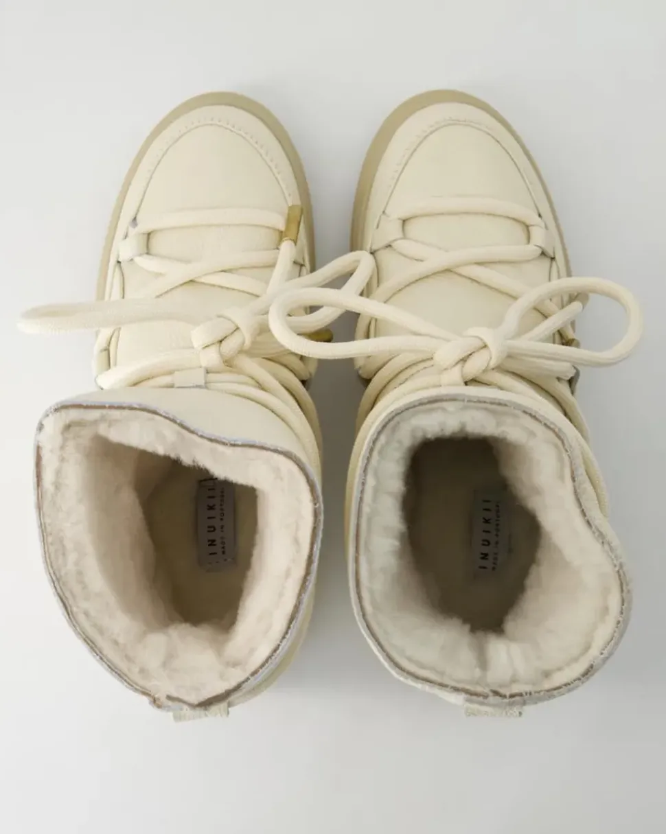 Stiefelette Winterschuhe in Beige