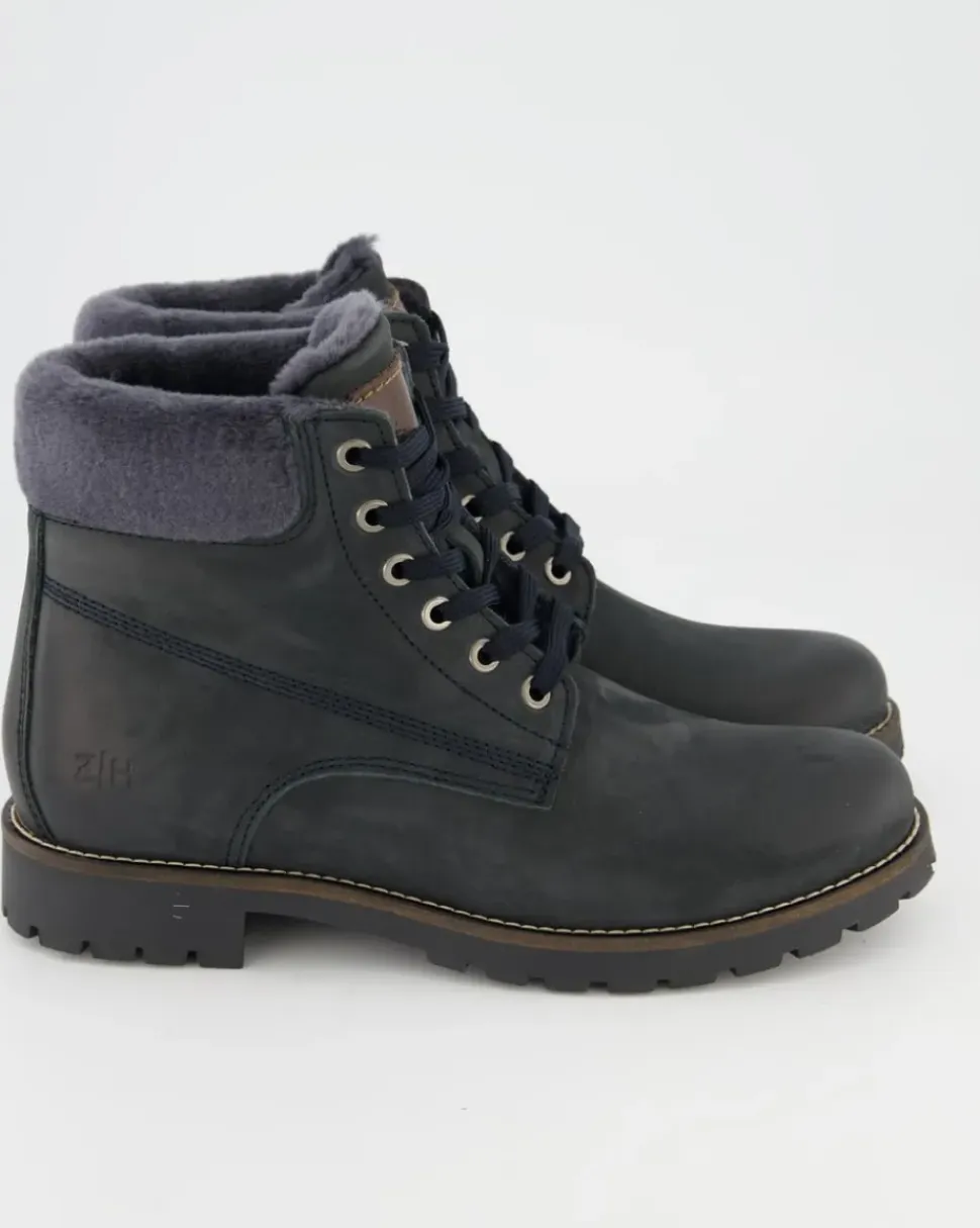 Stiefelette Winterschuhe in Blau