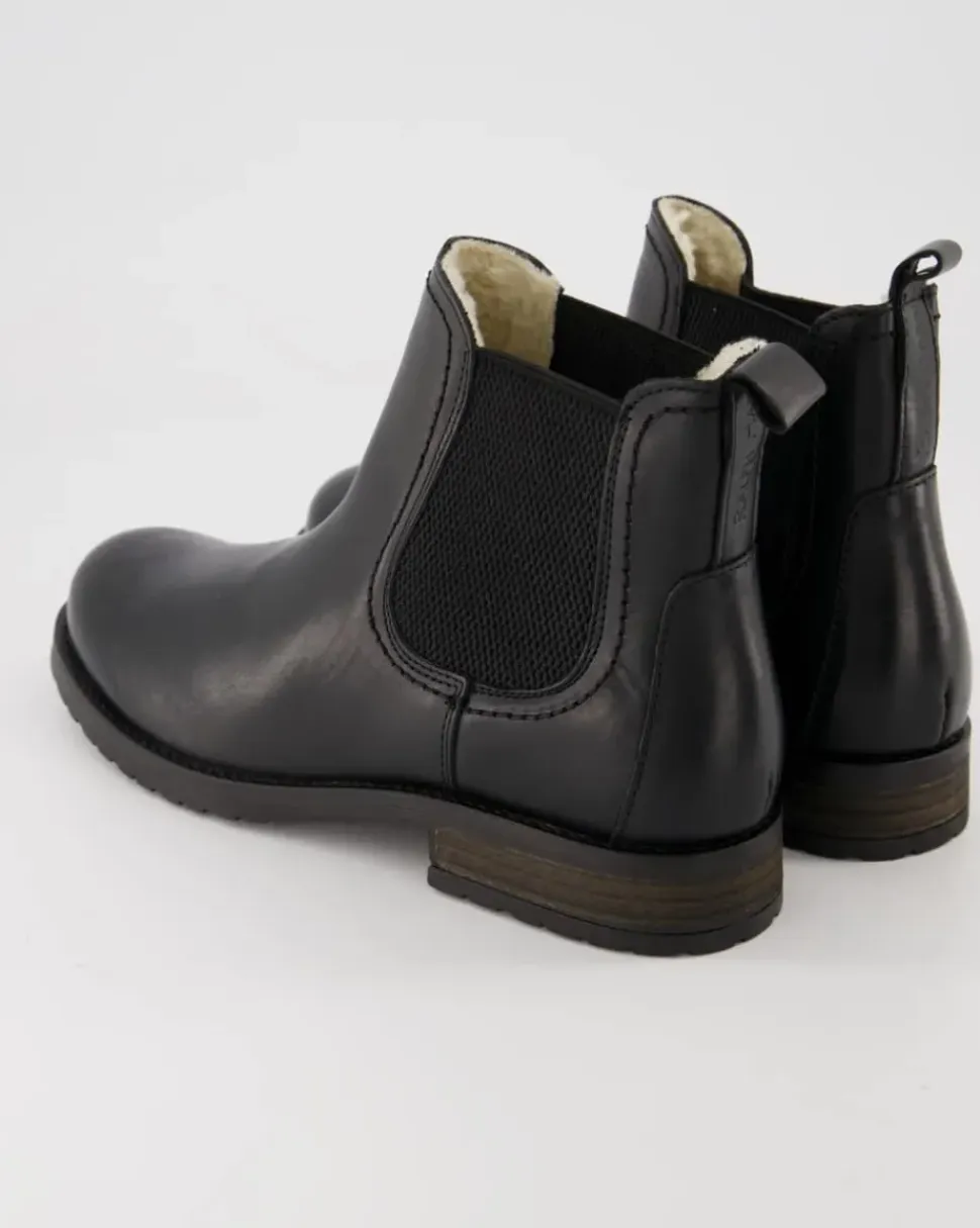 Stiefelette Winterschuhe in Schwarz