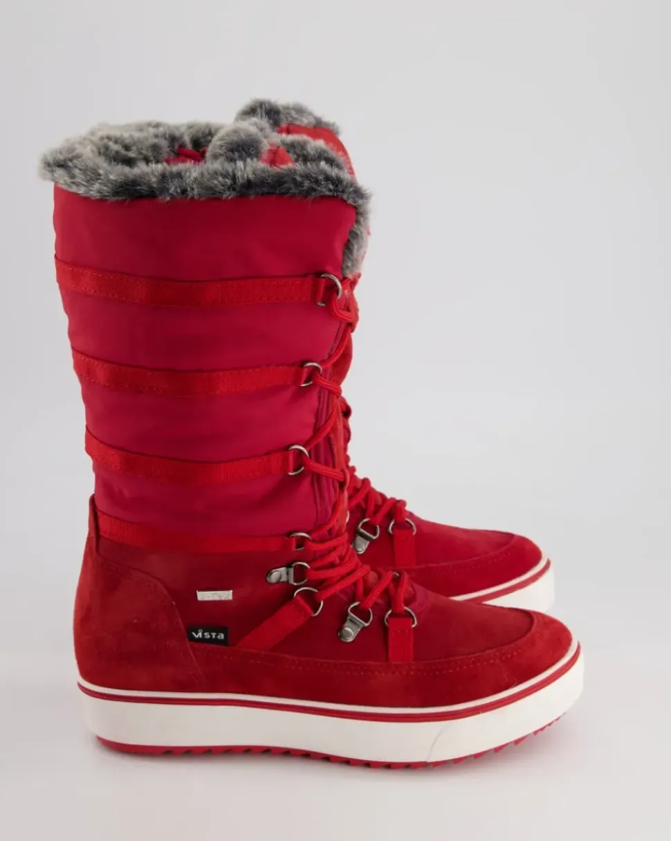Stiefel Winterstiefel in Rot