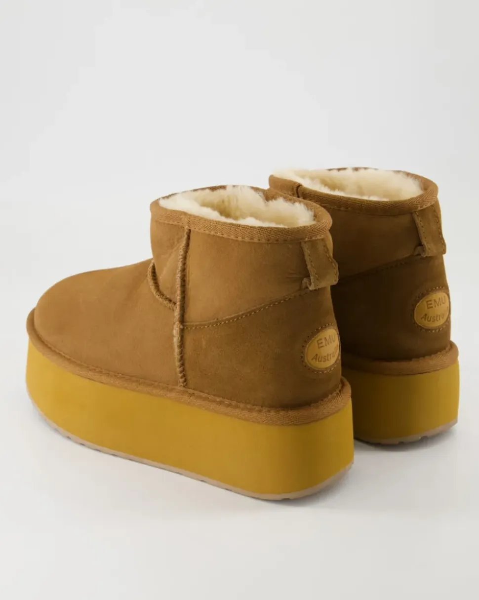 Stinger Micro Flatform Winterstiefel in Beige