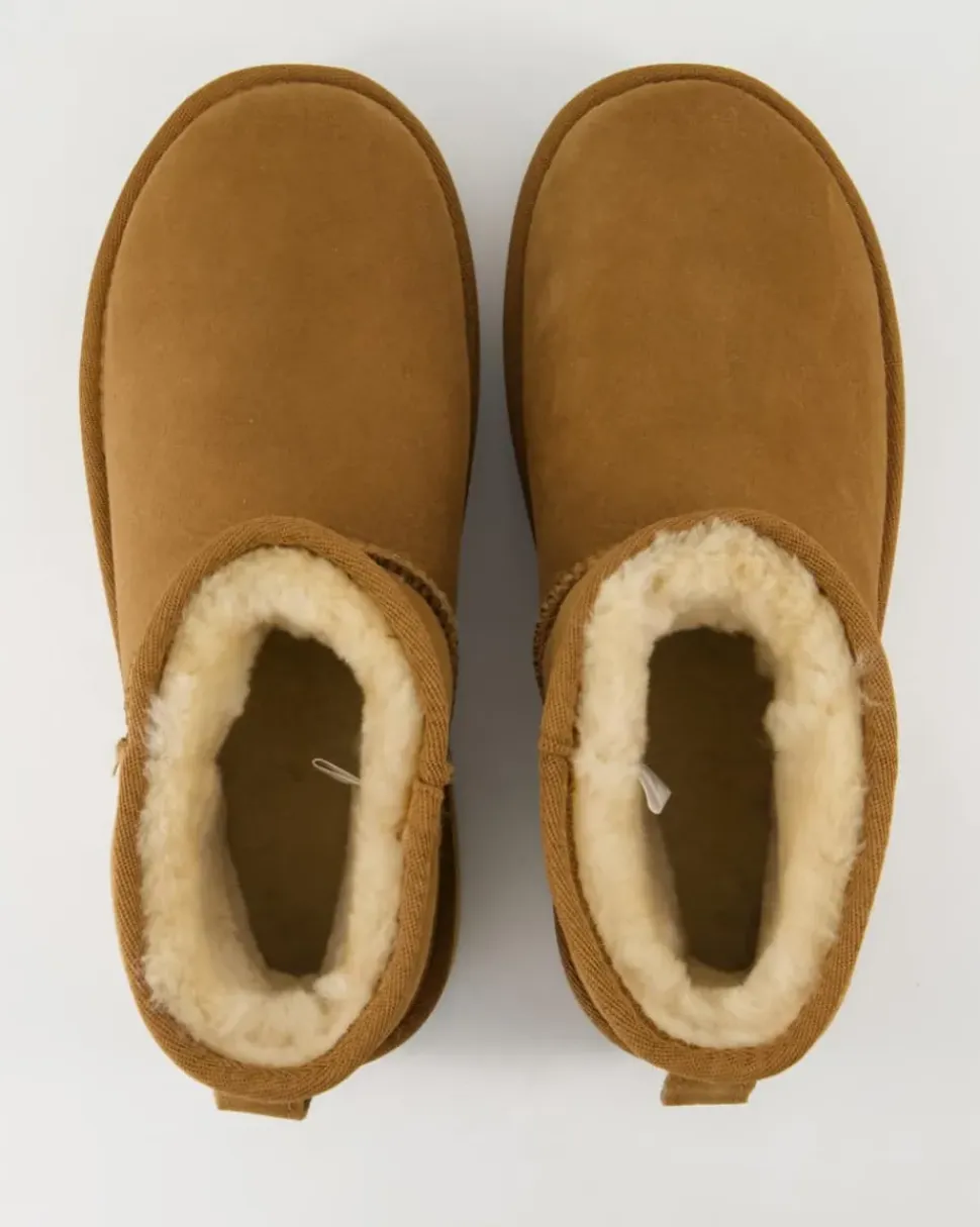 Stinger Micro Flatform Winterstiefel in Beige
