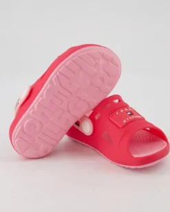 Stripes Sandalen in Pink