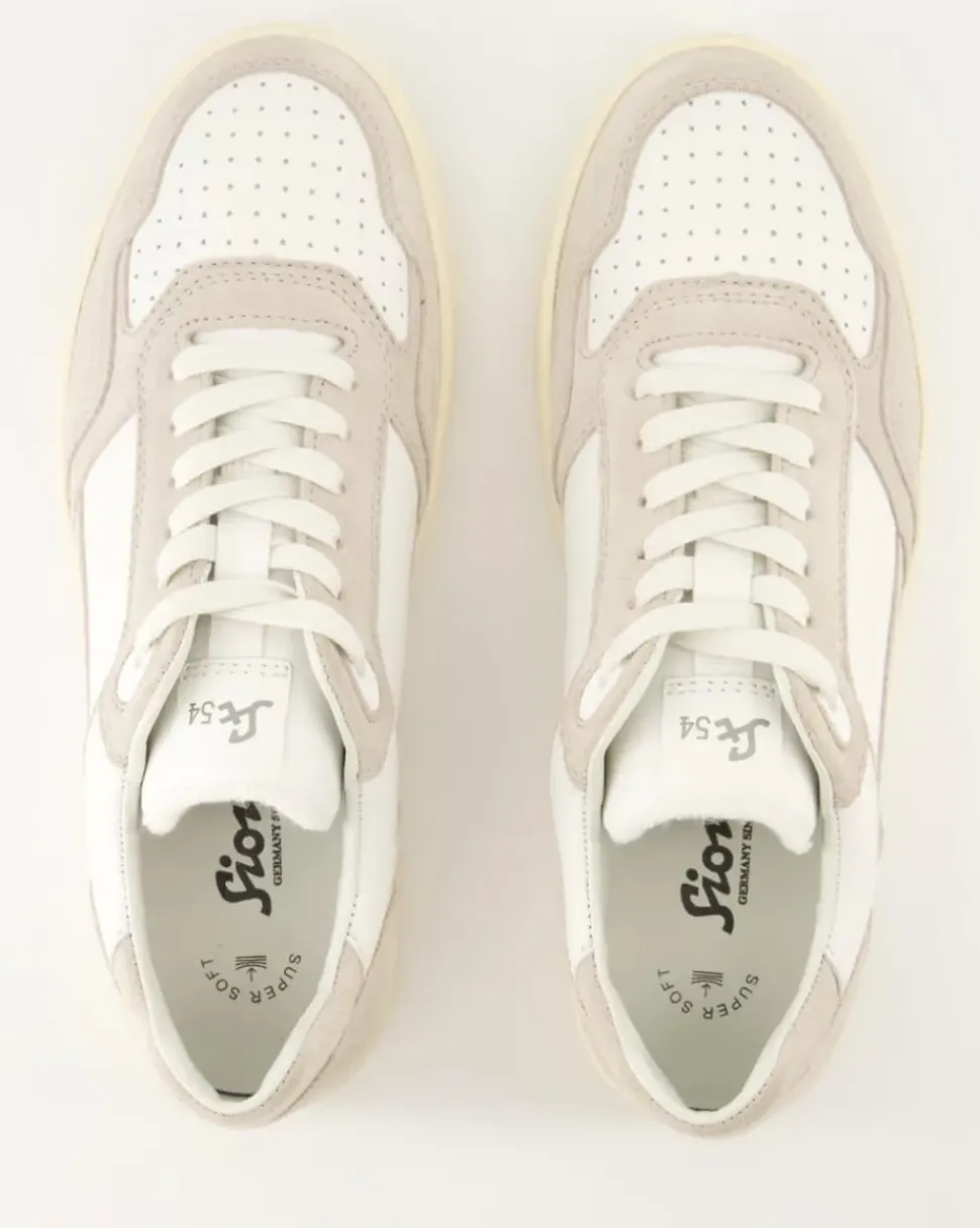 Tedroso-704 Schnürschuhe in Weiß
