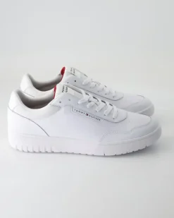 TH BASKET CORE LTH PINPERF Sneaker in Weiß