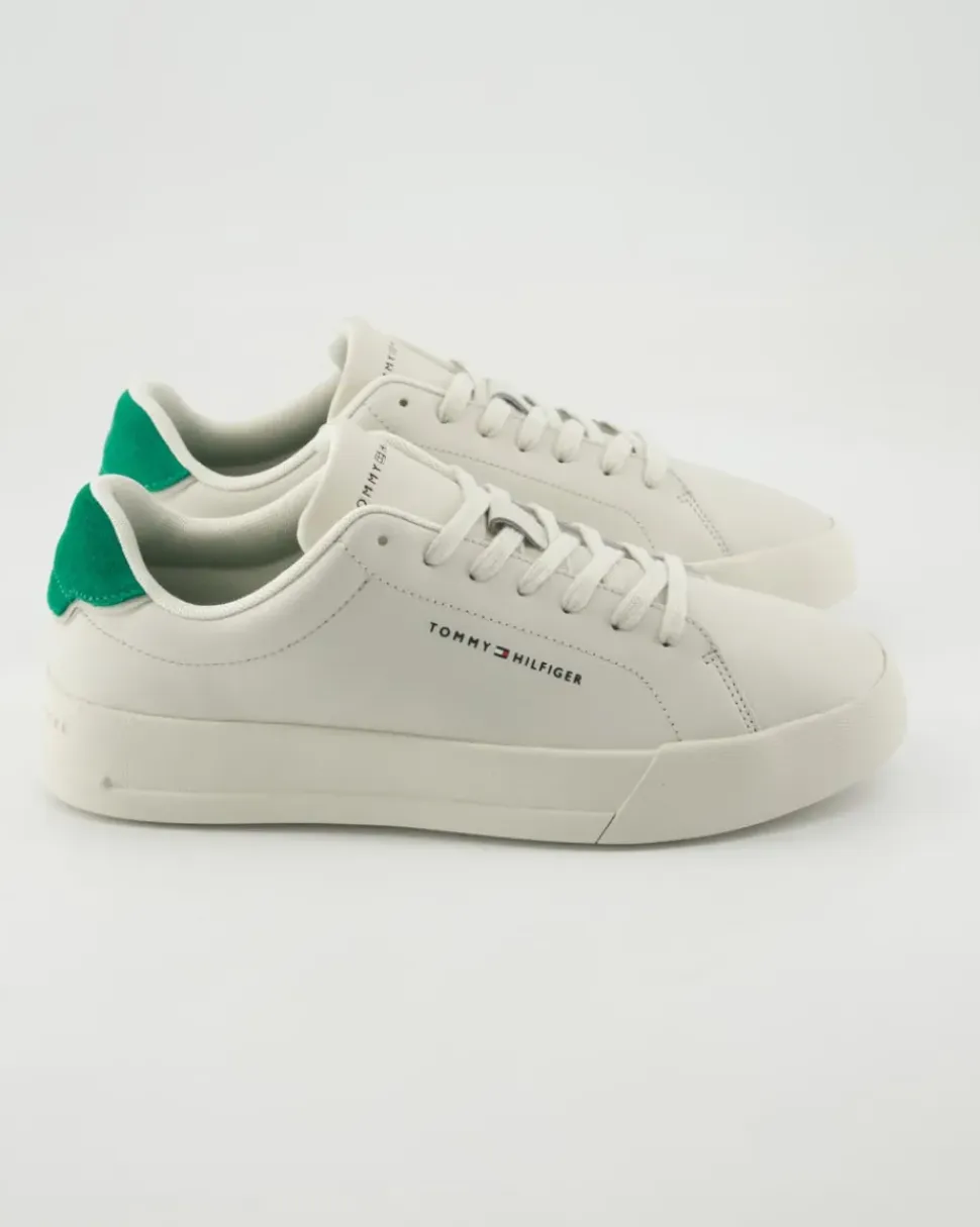 TH COURT LTH DETAIL ESS Sneaker in Weiß