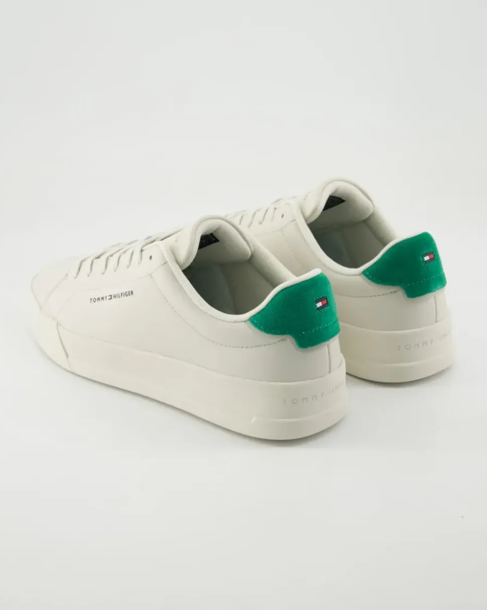 TH COURT LTH DETAIL ESS Sneaker in Weiß