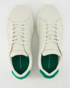 TH COURT LTH DETAIL ESS Sneaker in Weiß