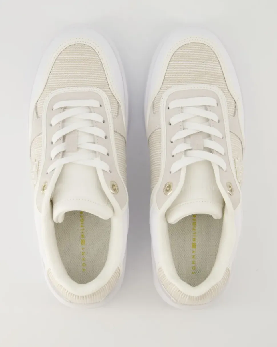 TH Woven Sneaker in Weiß