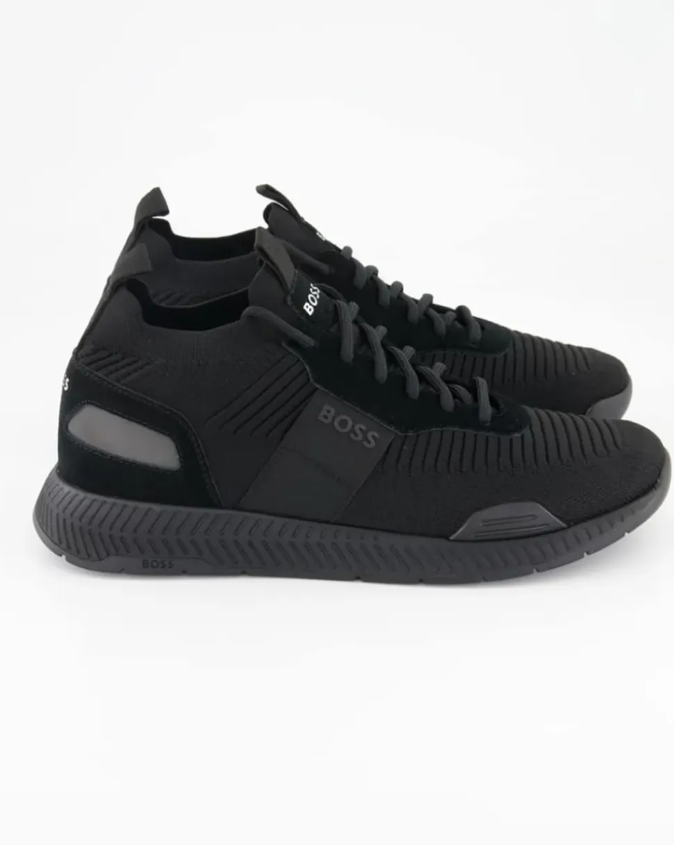 Titanium Runn Sneaker in Schwarz