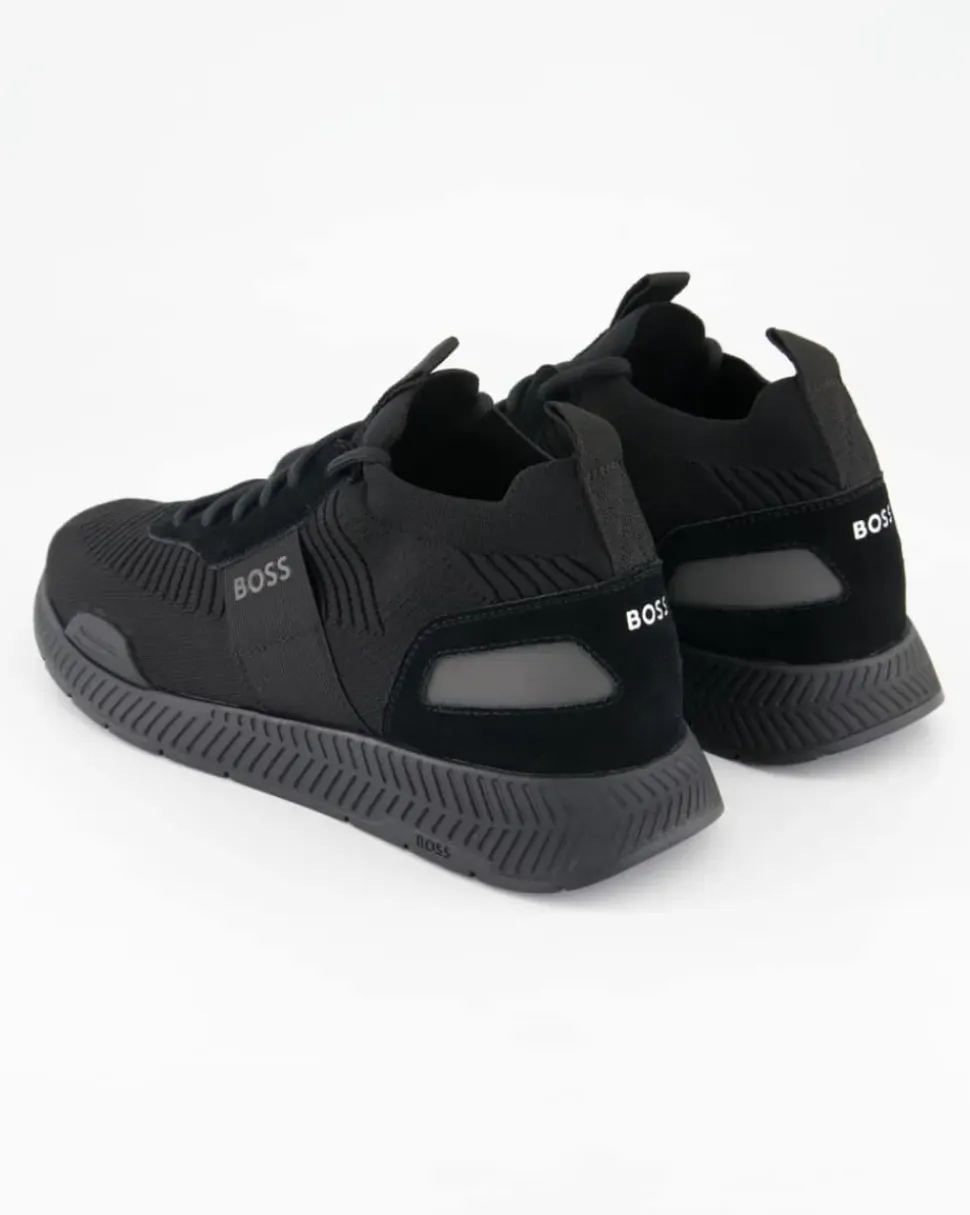 Titanium Runn Sneaker in Schwarz