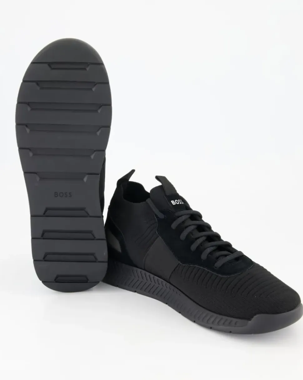Titanium Runn Sneaker in Schwarz