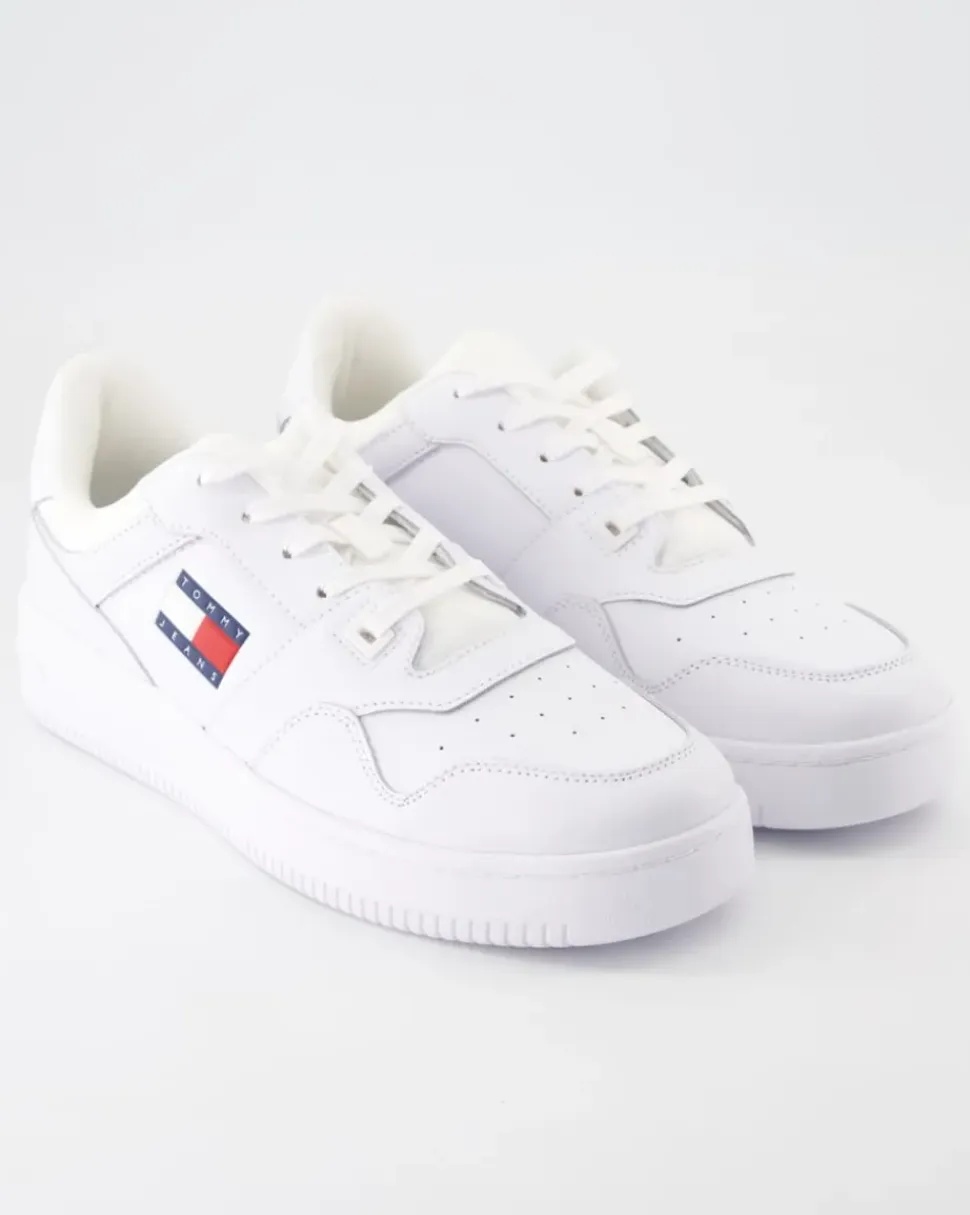 TJM Retro Basket Sneaker in Weiß