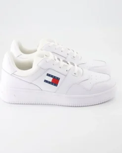 TJM Retro Basket Sneaker in Weiß