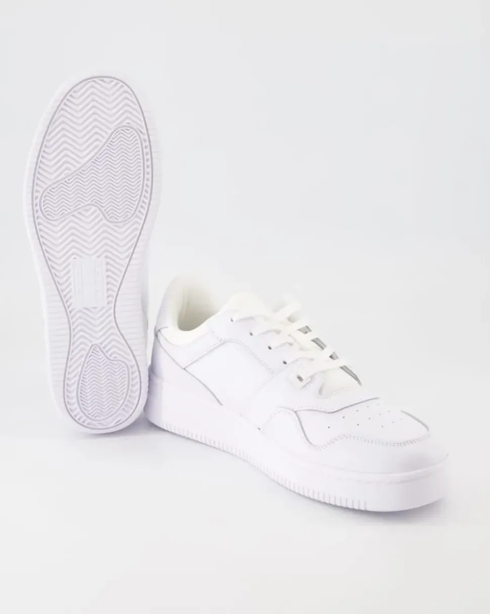 TJM Retro Basket Sneaker in Weiß