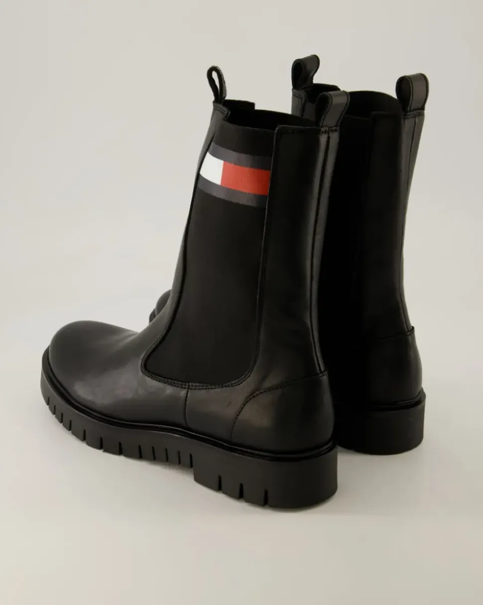 TJW Long Chelsea Boot Chelsea Boots in Schwarz
