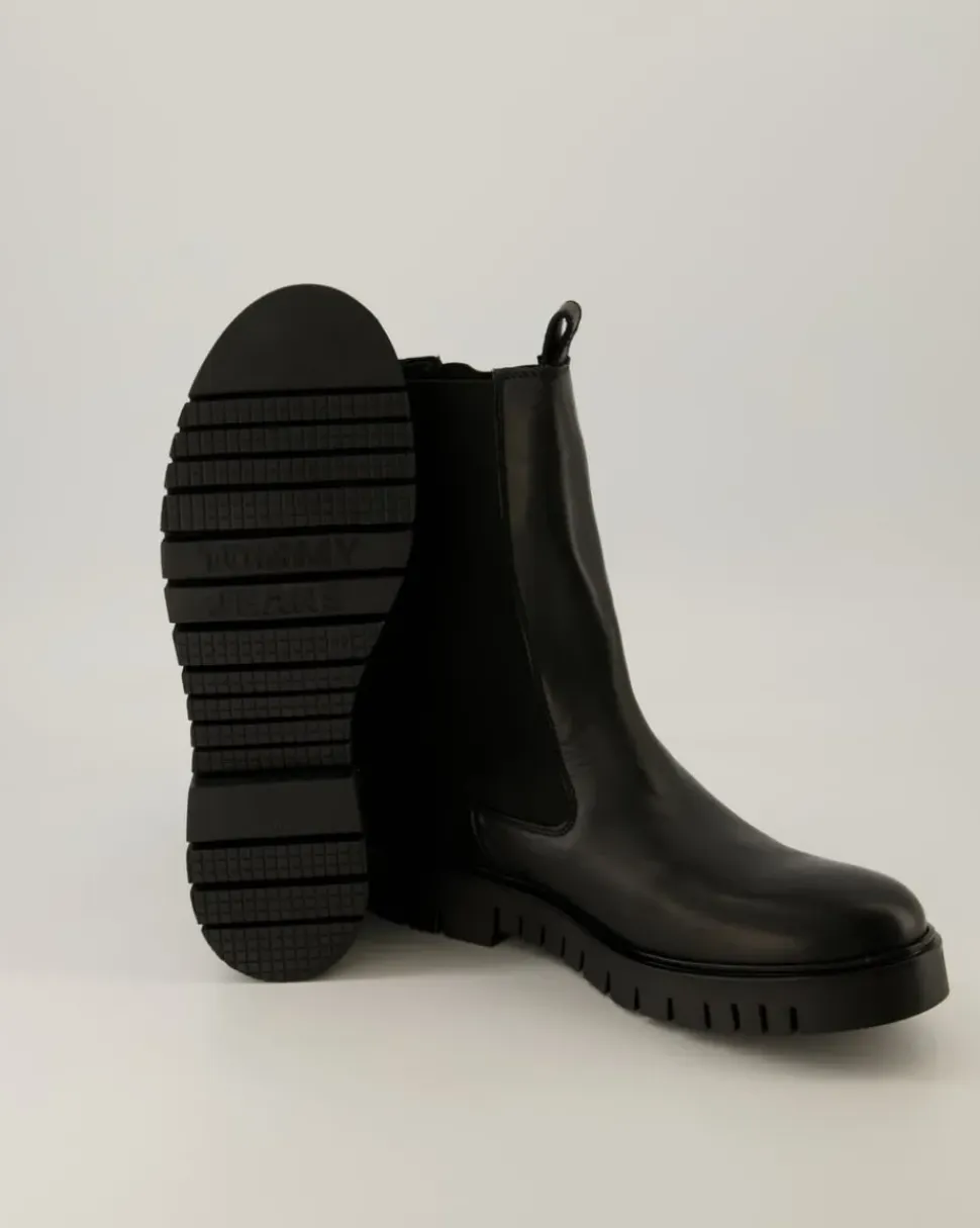 TJW Long Chelsea Boot Chelsea Boots in Schwarz