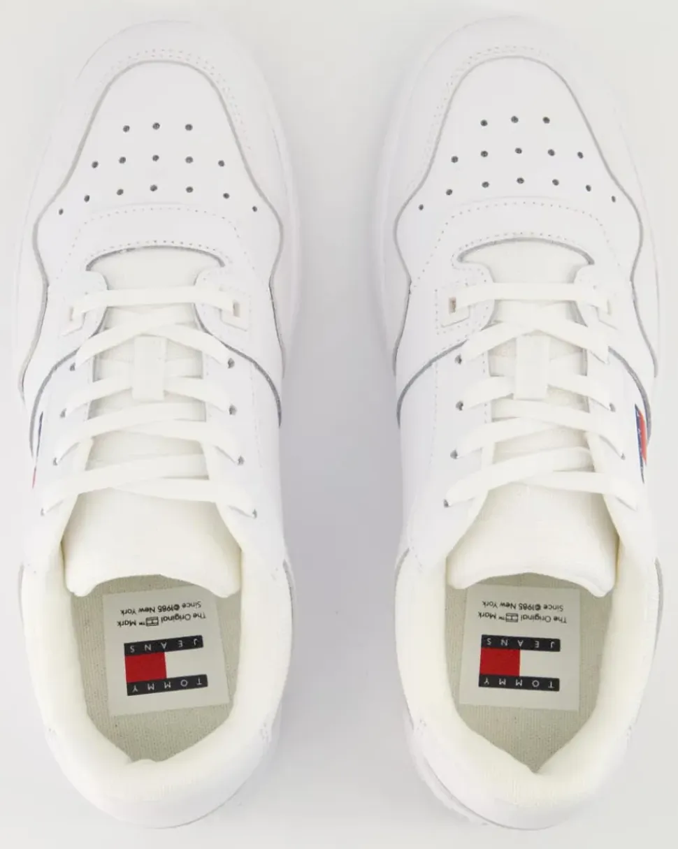 TJW Retro Basket ESS Sneaker in Weiß