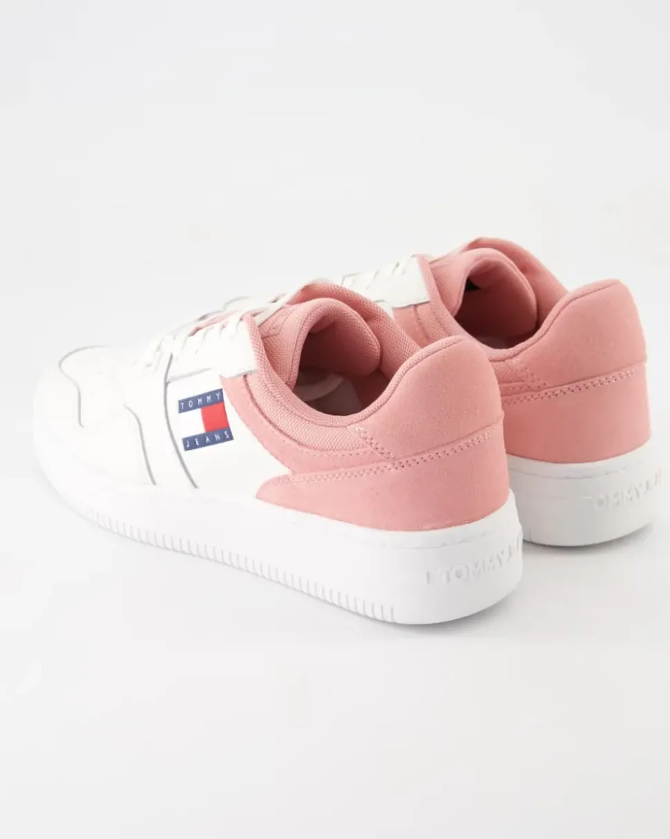 TJW Retro Basket Sneaker in Weiß