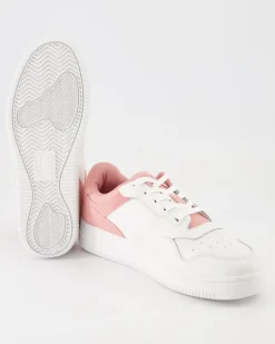 TJW Retro Basket Sneaker in Weiß