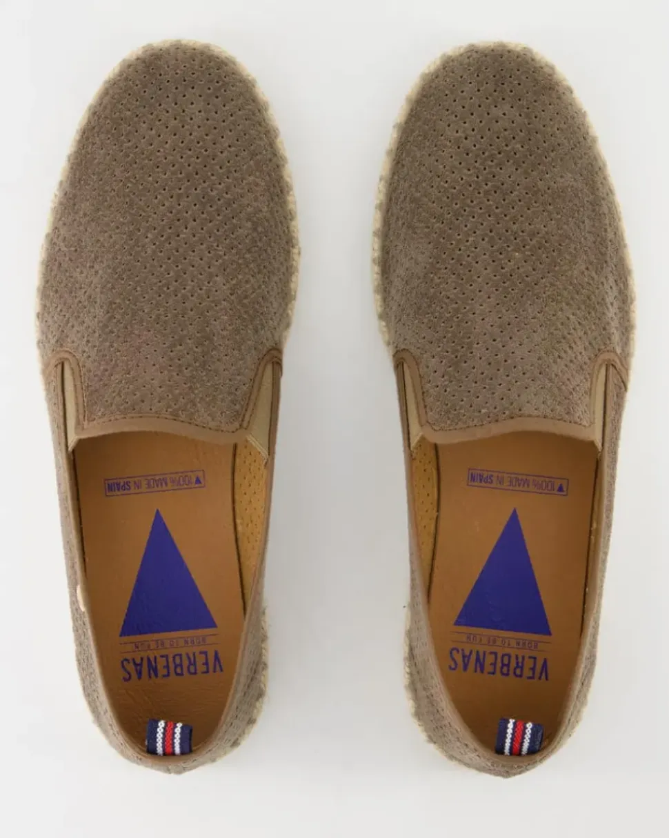 Tom Hole Micro Espadrilles in Braun