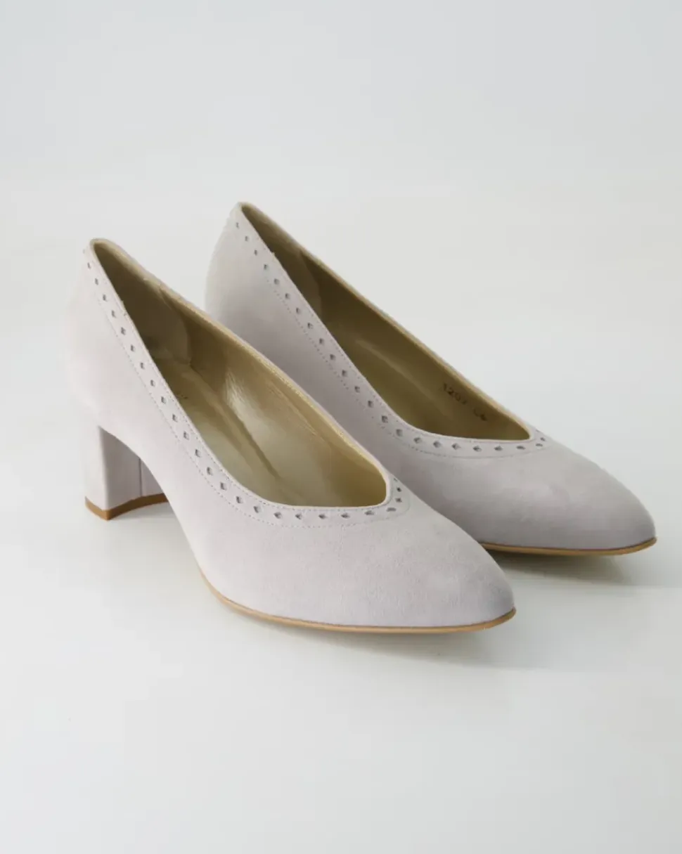 1207 Trachtenschuhe in Grau
