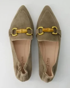 2082 Trachtenschuhe in Grau