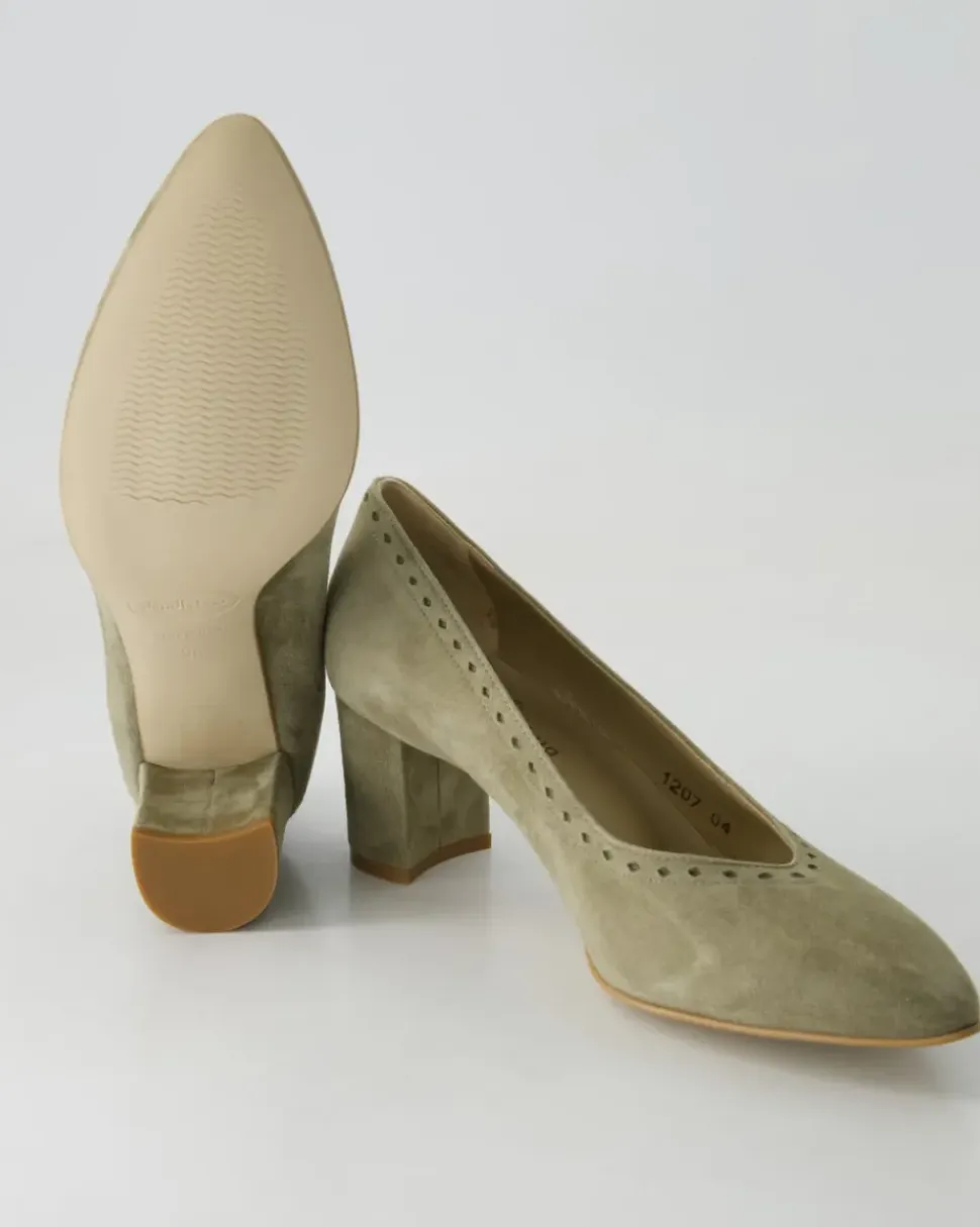 1207 Trachtenschuhe in Grün