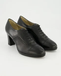 5161-01 Trachtenschuhe in Schwarz