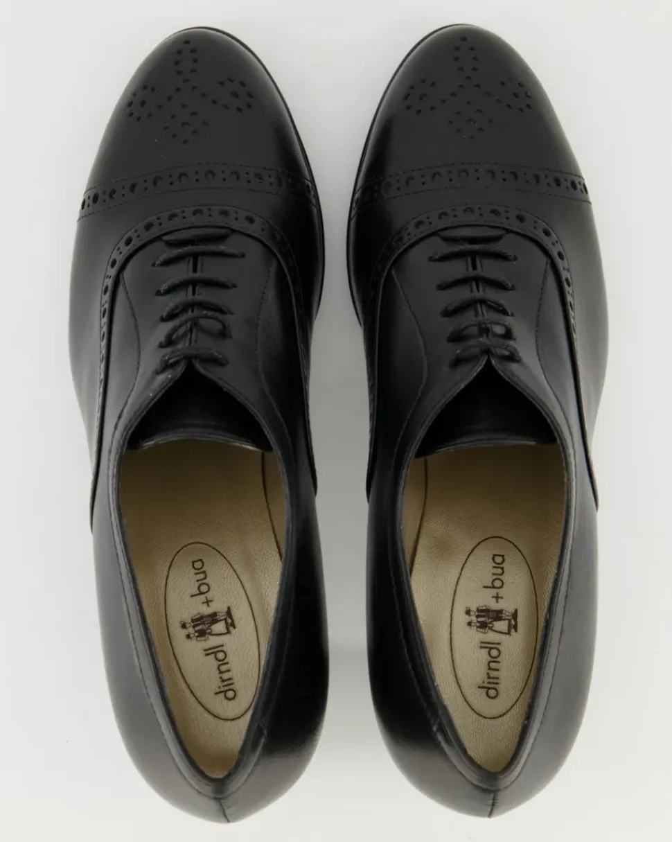 5161-01 Trachtenschuhe in Schwarz