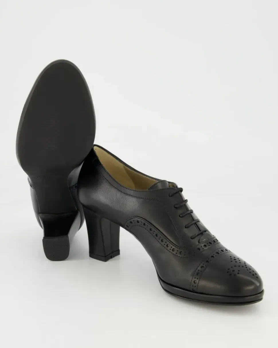 5161-01 Trachtenschuhe in Schwarz