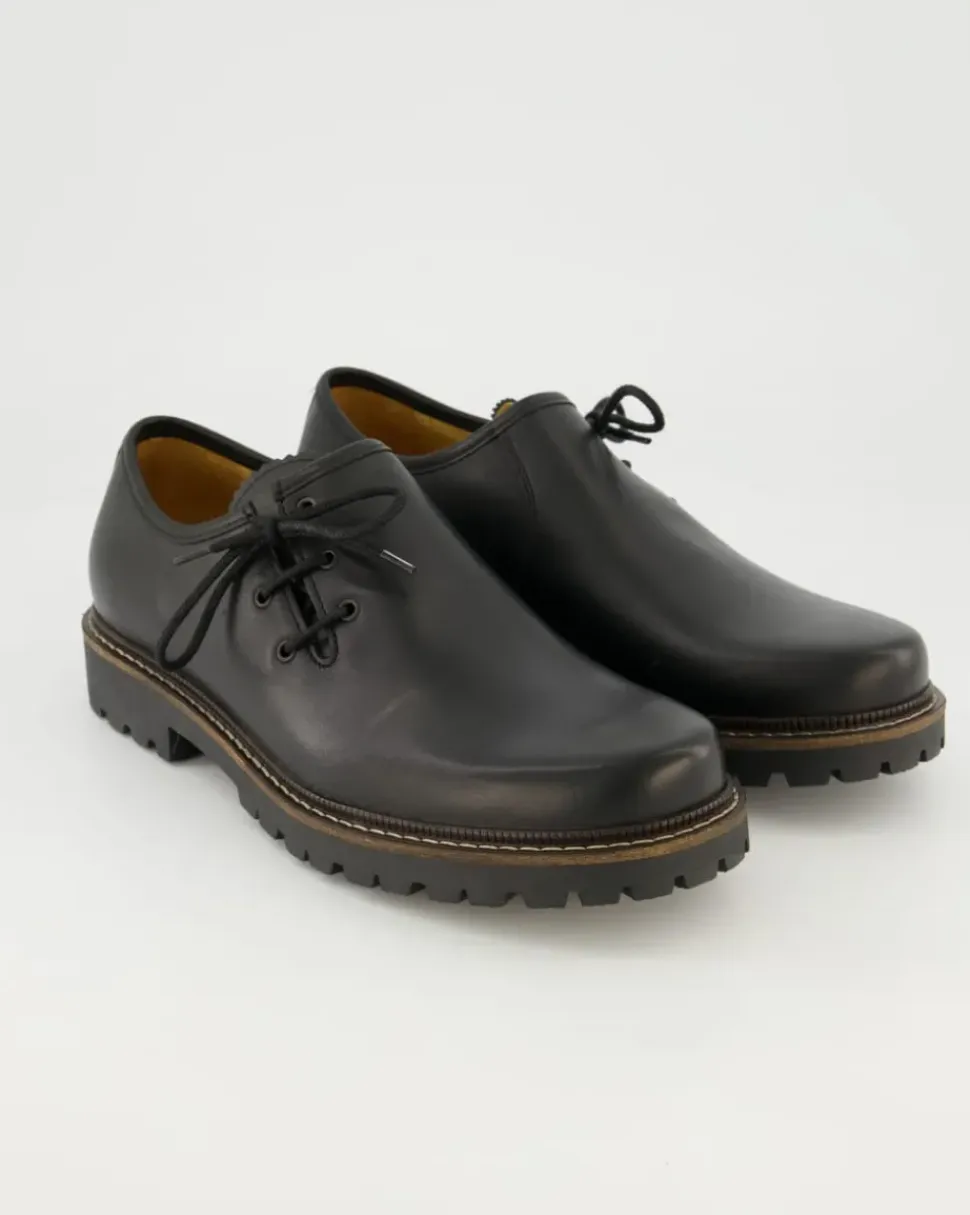 6054-03 Trachtenschuhe in Schwarz