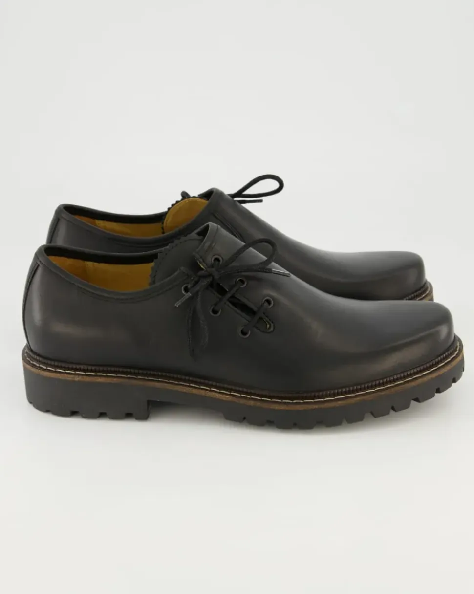 6054-03 Trachtenschuhe in Schwarz