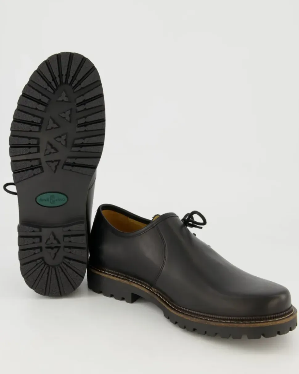 6054-03 Trachtenschuhe in Schwarz