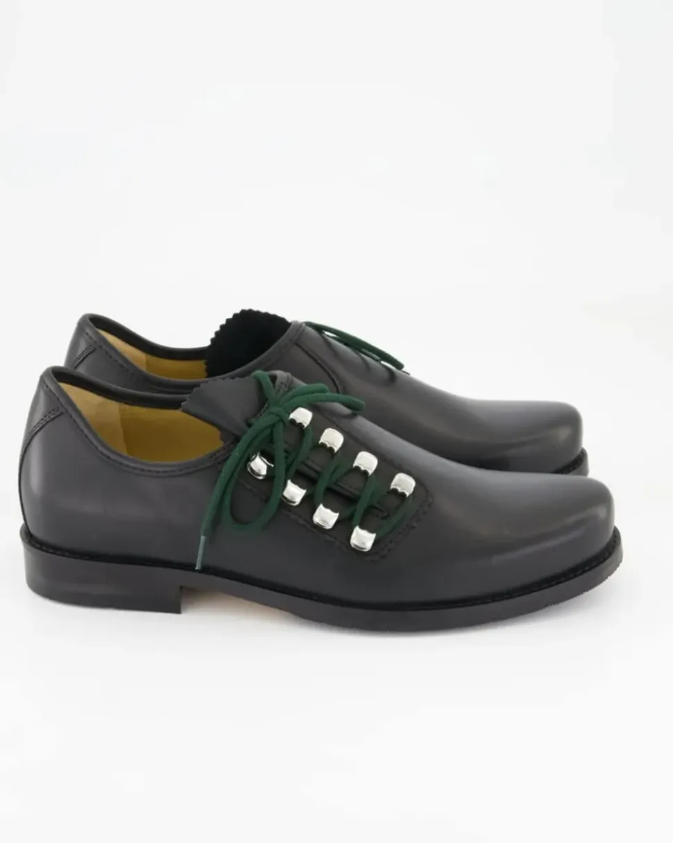 6068-01 Trachtenschuhe in Schwarz