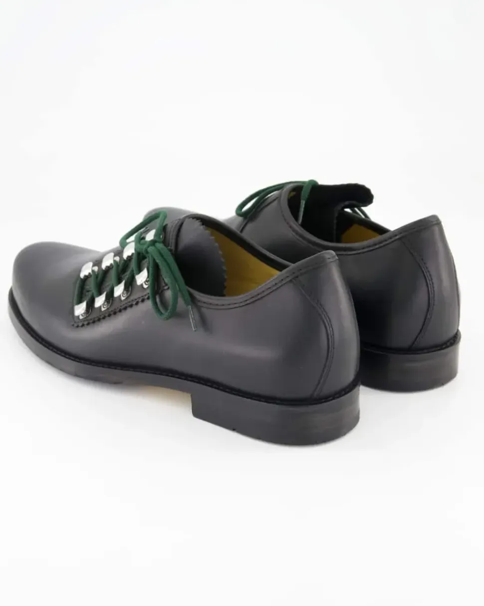 6068-01 Trachtenschuhe in Schwarz