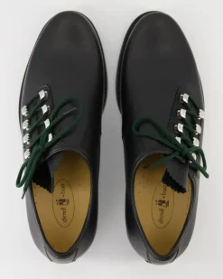 6068-01 Trachtenschuhe in Schwarz