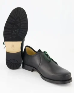 6068-01 Trachtenschuhe in Schwarz