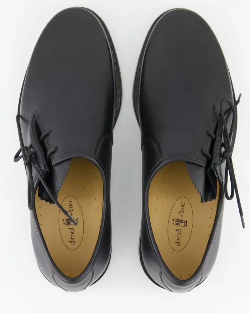 6727-01 Trachtenschuhe in Schwarz
