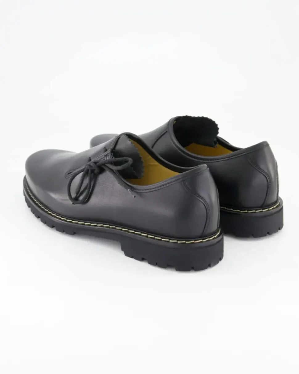 6728-01 Trachtenschuhe in Schwarz