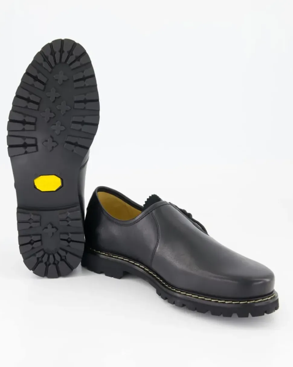 6728-01 Trachtenschuhe in Schwarz