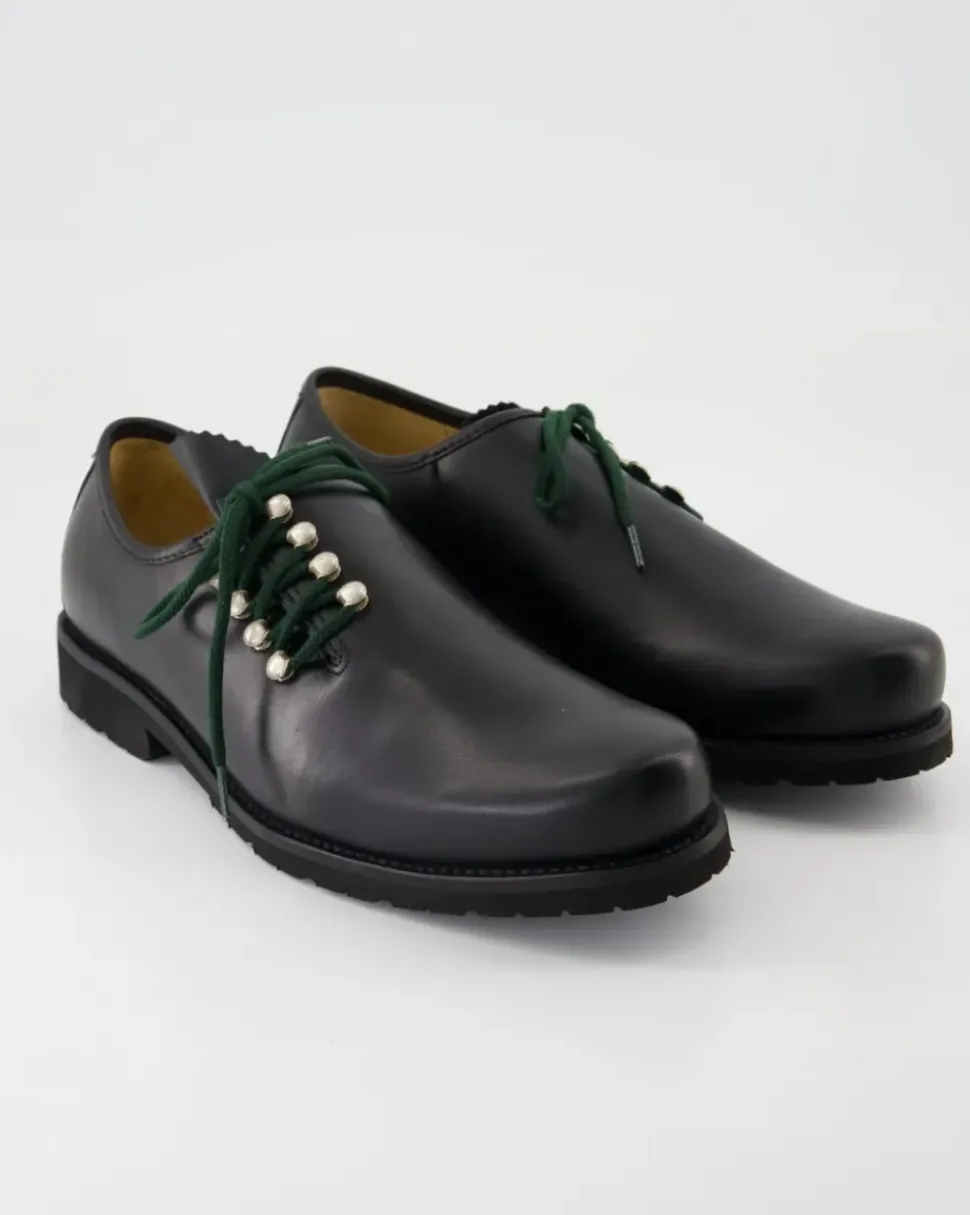 6139-01 Trachtenschuhe in Schwarz