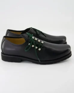 6139-01 Trachtenschuhe in Schwarz