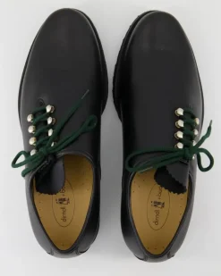 6139-01 Trachtenschuhe in Schwarz