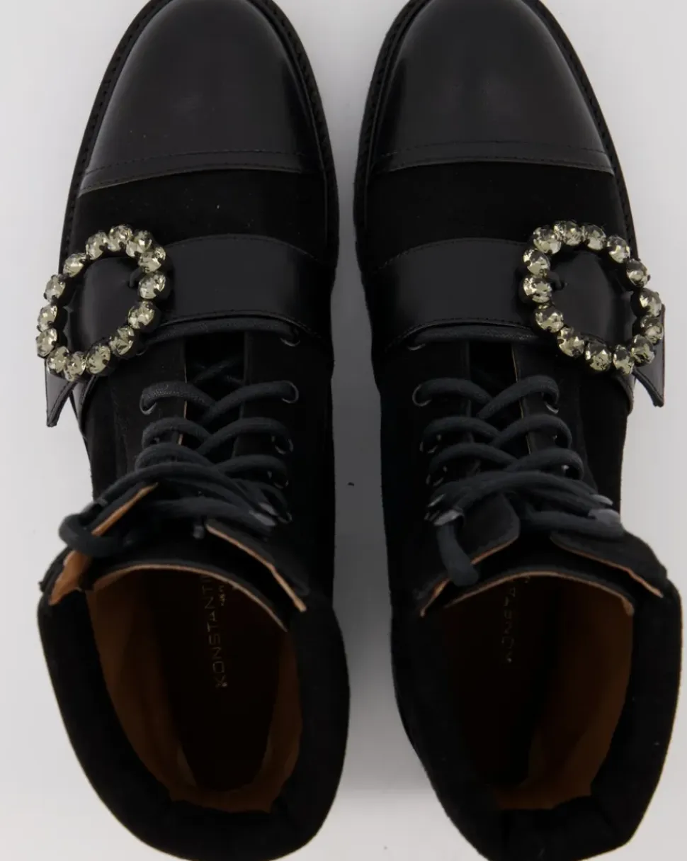 UADI Stiefeletten in Schwarz