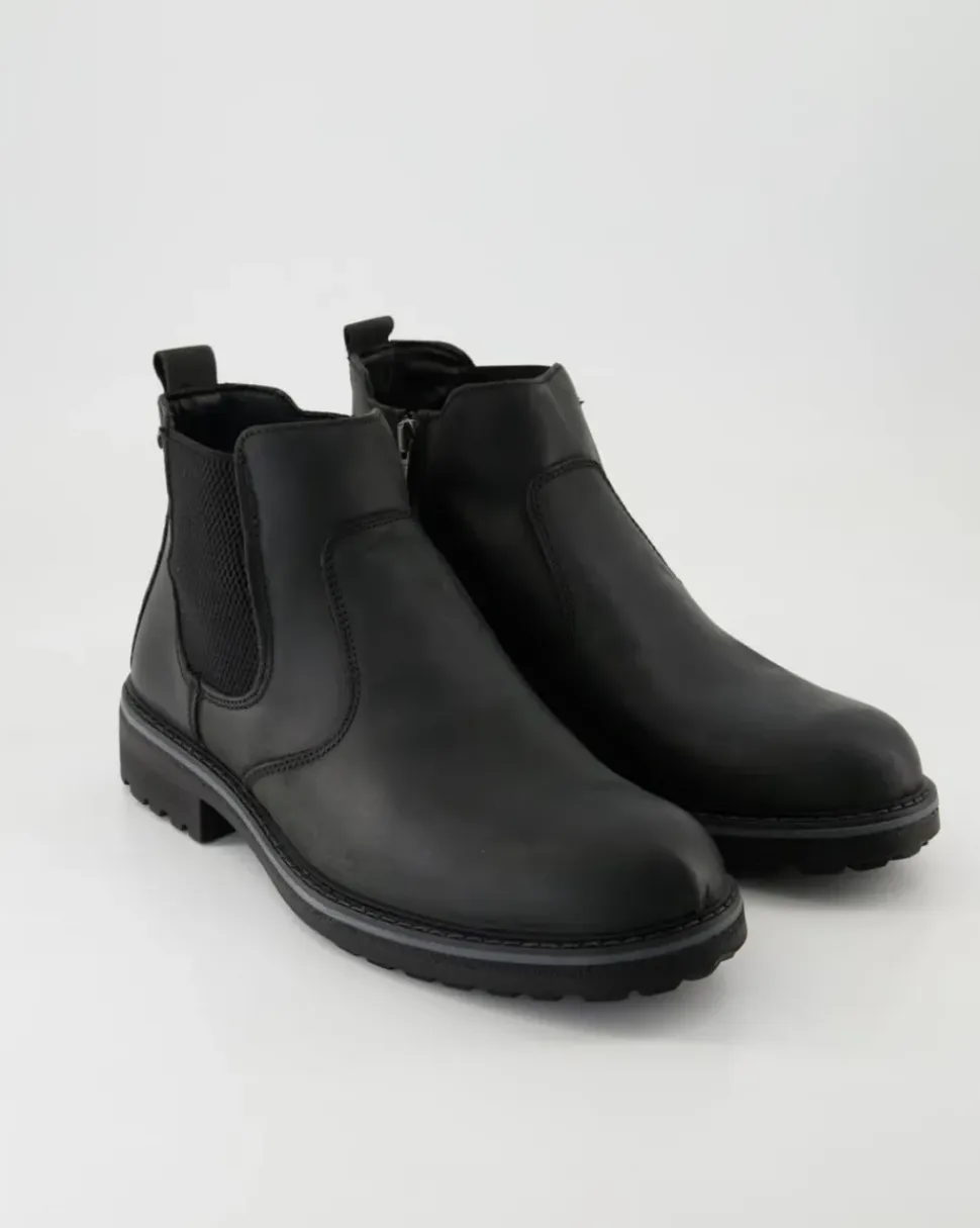 UFEGT 66205 Chelsea Boots in Schwarz