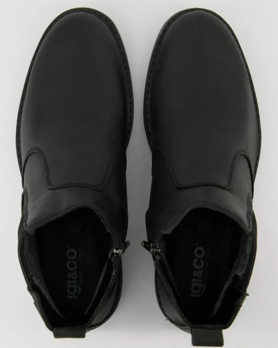 UFEGT 66205 Chelsea Boots in Schwarz